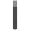  2 db antracitszürke, U alakú acél dohányzóasztal láb 70 x (30-31) cm