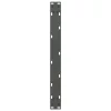  2 db antracitszürke, U alakú acél dohányzóasztal láb 70 x (30-31) cm