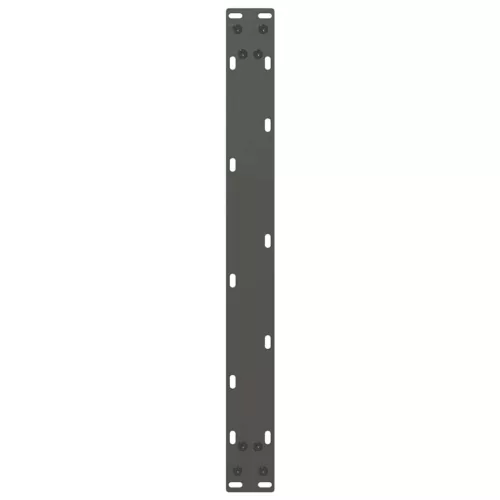  2 db antracitszürke, U alakú acél dohányzóasztal láb 70 x (30-31) cm