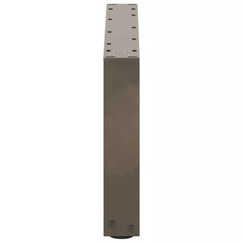  2 db U alakú natúr acél dohányzóasztal láb 70x(30-31) cm