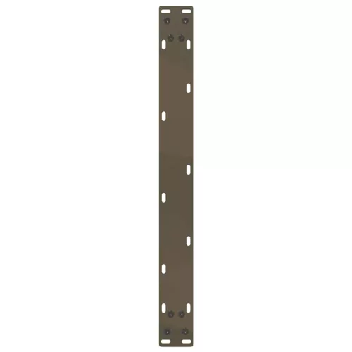  2 db U alakú natúr acél dohányzóasztal láb 70x(30-31) cm