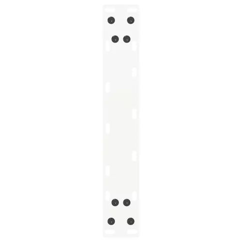  2 db U alakú fehér dohányzóasztal láb 38x(42-43) cm acél