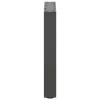  2 db antracitszürke U-alakú acél dohányzóasztal láb 38x(42-43) cm