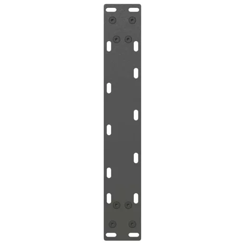  2 db antracitszürke U-alakú acél dohányzóasztal láb 38x(42-43) cm