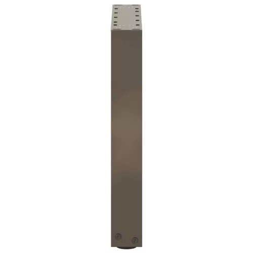  2 db U alakú natúr acél dohányzóasztal láb 38x(42-43) cm