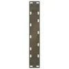  2 db U alakú natúr acél dohányzóasztal láb 38x(42-43) cm