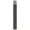  2 db antracitszürke, U alakú acél dohányzóasztal láb 50 x (42-43) cm