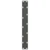  2 db antracitszürke, U alakú acél dohányzóasztal láb 50 x (42-43) cm