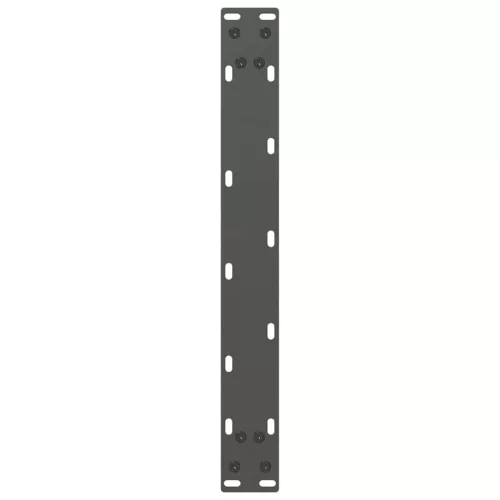  2 db antracitszürke, U alakú acél dohányzóasztal láb 50 x (42-43) cm