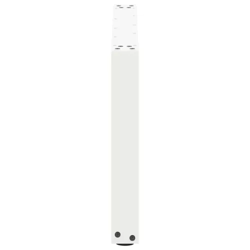  2 db U alakú dohányzóasztal láb fehér 60 x (42-43) cm acél dohányzóasztal láb