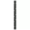  2 db antracitszürke, U alakú acél dohányzóasztal láb 60 x (42-43) cm