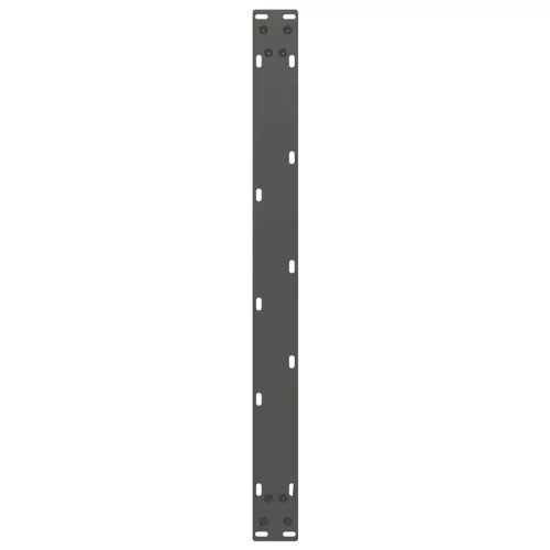  2 db antracitszürke, U alakú acél dohányzóasztal láb 60 x (42-43) cm