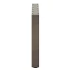 2 db U alakú natúr acél dohányzóasztal láb 60x(42-43) cm