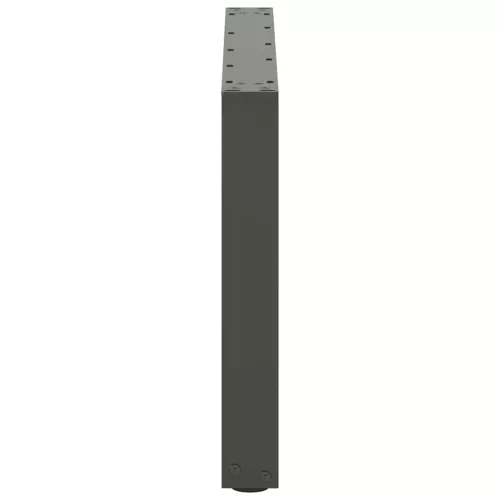  2 db antracitszürke, U alakú dohányzóasztal láb 70 x (42-43) cm acél