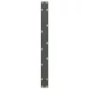  2 db antracitszürke, U alakú dohányzóasztal láb 70 x (42-43) cm acél