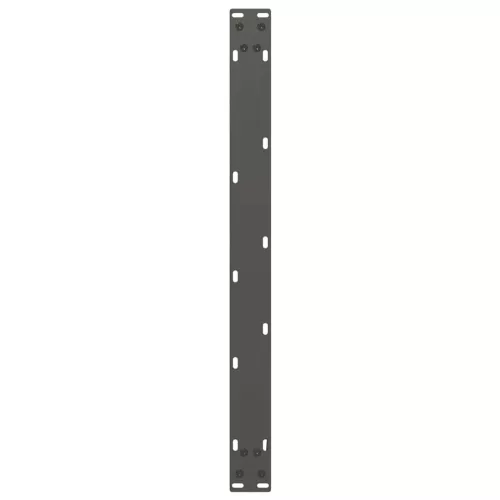  2 db antracitszürke, U alakú dohányzóasztal láb 70 x (42-43) cm acél