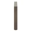  2 db U alakú natúr acél dohányzóasztal láb 70 x (42-43) cm