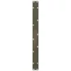  2 db U alakú natúr acél dohányzóasztal láb 70 x (42-43) cm