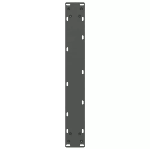 2 db antracitszürke, U alakú étkezőasztal láb 70 x (72-73) cm acél