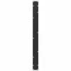  2 db U alakú étkezőasztal láb fekete 100 x (72-73) cm acél étkezőasztalhoz