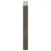 3 db U alakú étkezőasztal láb natúr acélból 70 x (72-73) cm