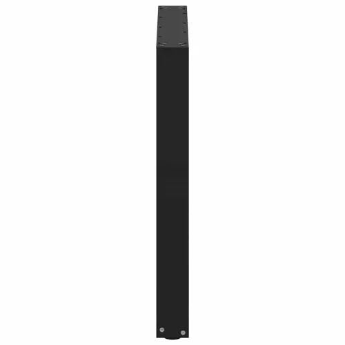  3 db U alakú étkezőasztal láb fekete 80 x (72-73) cm acél étkezőasztal láb