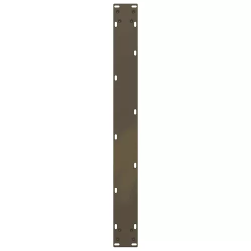  3 db U alakú étkezőasztal láb natúr acél 80x(72-73) cm