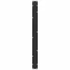  3 db U alakú étkezőasztal láb fekete 100 x (72-73) cm acél étkezőasztalhoz