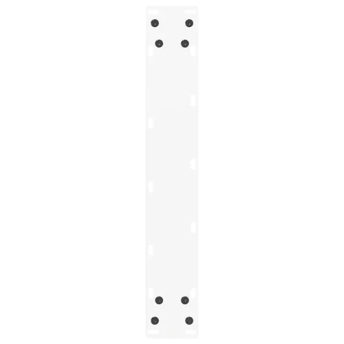  2 db U alakú bárasztalláb fehér 50x(90-91) cm acél