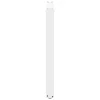  2 db U alakú bárasztalláb fehér 60x(90-91) cm acél