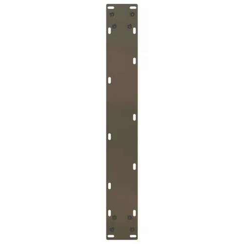 2 db U alakú bárasztalláb natúr acélból 60x(90-91) cm