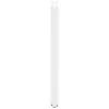  2 db U alakú bárasztalláb, fehér, 40 x (100-101) cm, acél
