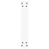  2 db U alakú bárasztalláb, fehér, 40 x (100-101) cm, acél