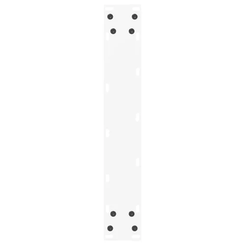  2 db U alakú bárasztalláb, fehér, 40 x (100-101) cm, acél