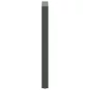  2 db antracitszürke U-alakú acél bárasztalláb 40x(100-101) cm