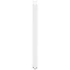  2 db U alakú bárasztalláb fehér 50x(100-101) cm acél