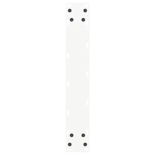  2 db U alakú bárasztalláb fehér 50x(100-101) cm acél