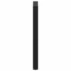 2 db U alakú bárasztalláb, fekete, 60 x (100-101) cm, acél