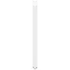  2 db U alakú bárasztalláb fehér 60x(100-101) cm acél