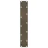  2 db U alakú bárasztalláb natúr acélból 40x(110-111) cm