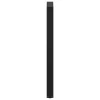  2 db fekete U-alakú acél bárasztalláb 50 x (110-111) cm