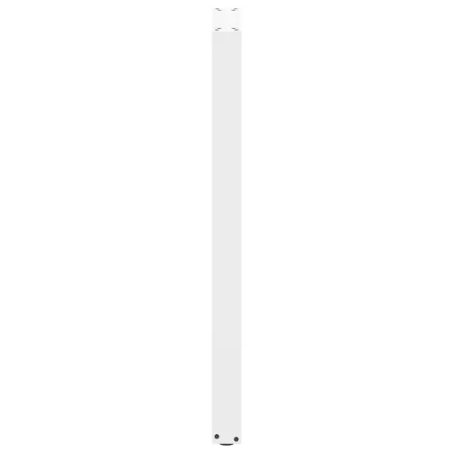  2 db fehér U alakú bárasztalláb 50 x (110-111) cm acél