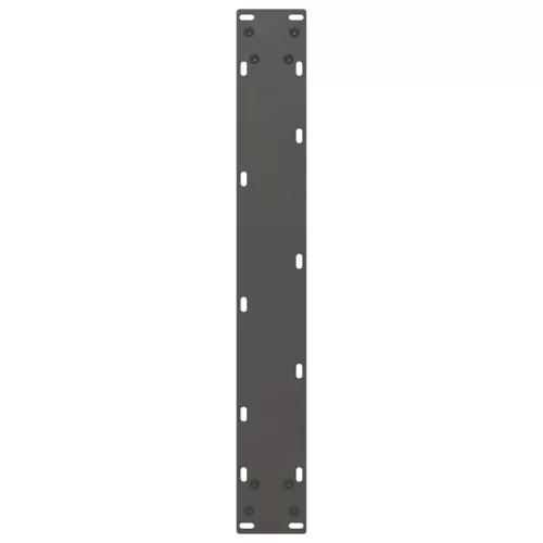  2 db antracitszürke acél bárasztal láb U alakú 60 x (110-111) cm