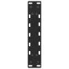  2 db fekete acél dohányzóasztal láb 30 x (30-31) cm