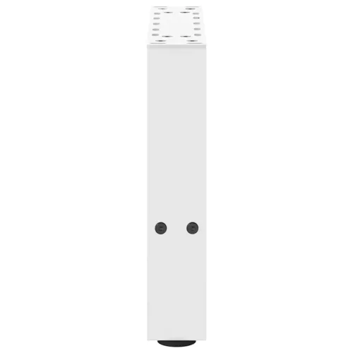  2 db fehér dohányzóasztal láb 30 x (30-31) cm acél