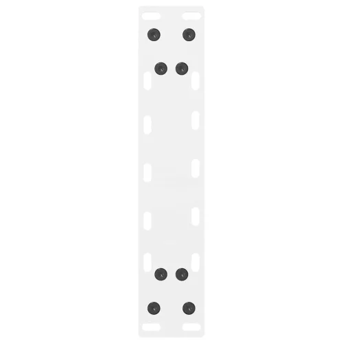 2 db fehér dohányzóasztal láb 30 x (30-31) cm acél