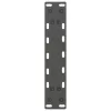  2 db antracitszürke acél dohányzóasztal láb 30x(30-31) cm