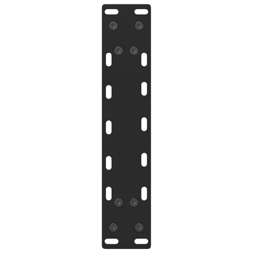  2 db fekete acél dohányzóasztal láb 40 x (30-31) cm