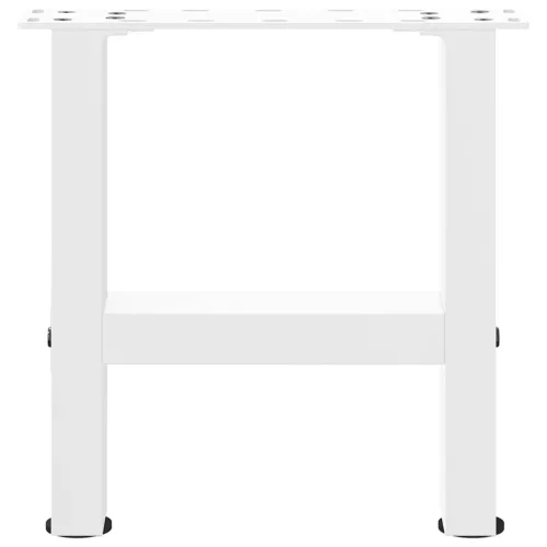  2 db fehér dohányzóasztal láb 40 x (30-31) cm acél