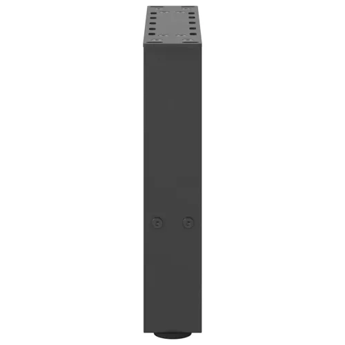  2 db antracitszürke acél dohányzóasztal láb 40x(30-31) cm